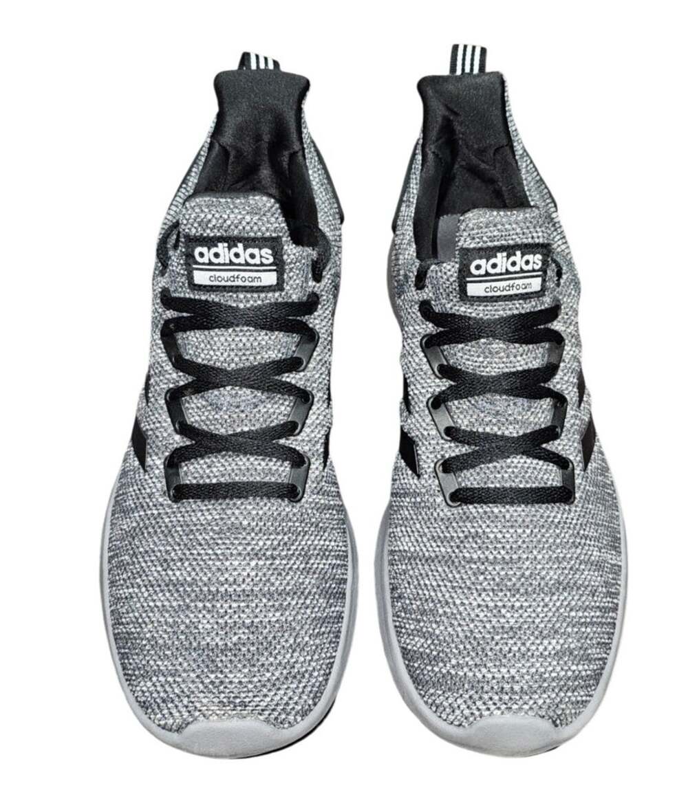 Adidas Lite Racer BYD Low Top Running Shoes Gray Black EG3749 Mens Size 9 US